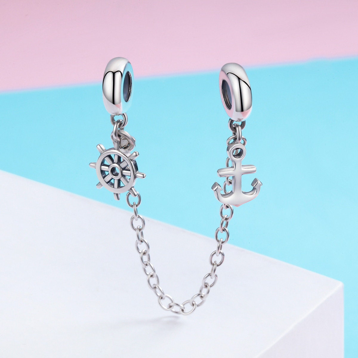 Oceangoing Voyage Safety Chain Charm
