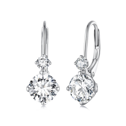 Moissanite Spring Ear Climbers