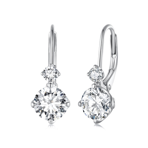 Moissanite Spring Ear Climbers