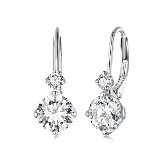 Moissanite Spring Ear Climbers