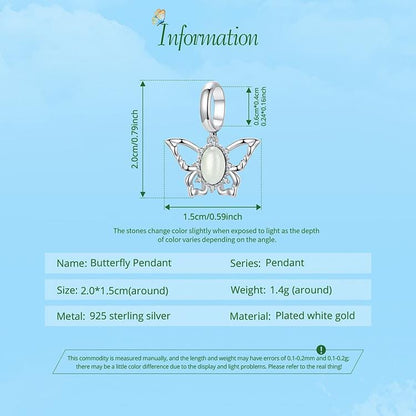 Butterfly Pendant Charm