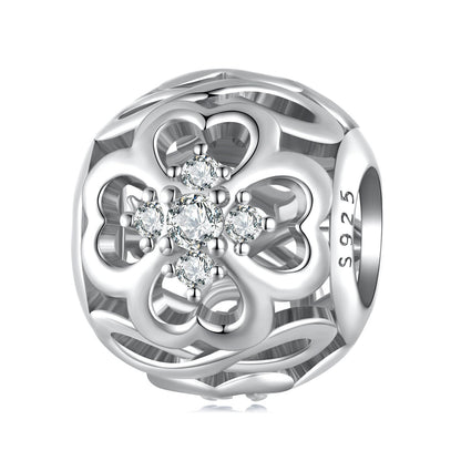 Infinite Heart Bead Charm