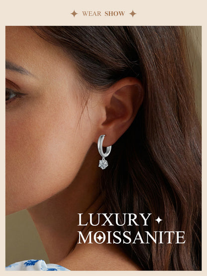0.5ct Moissanite Ear Climbers