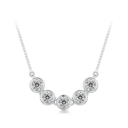 0.3ct Moissanite Necklace