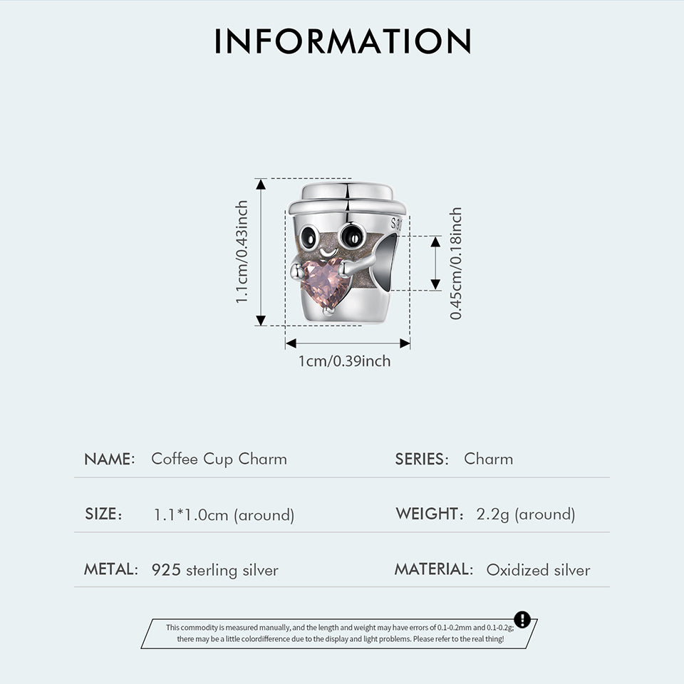 Coffee Cup Charm