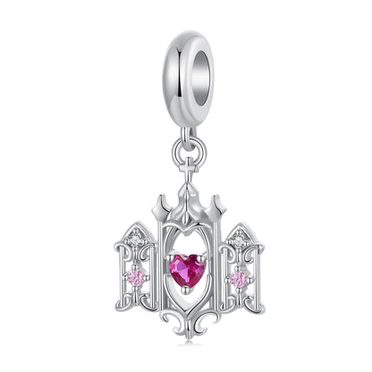 Hollowed Church Pendant Charm