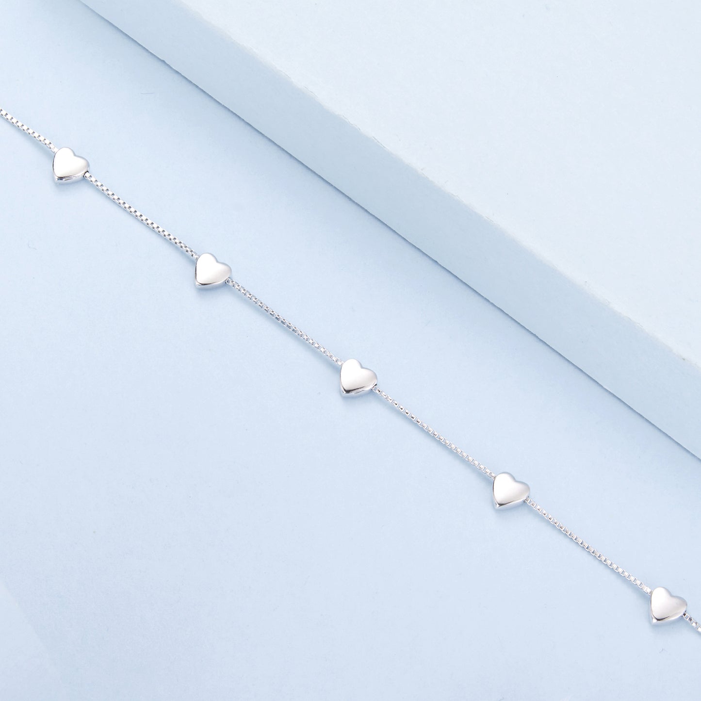Heart Charm Bracelet