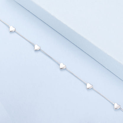 Heart Charm Bracelet