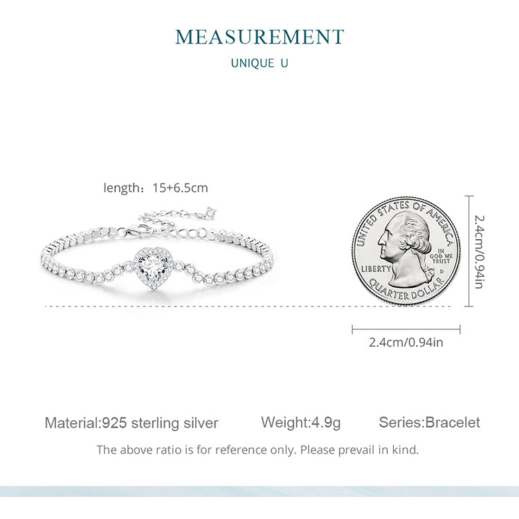 Sparkling Zircon Bracelet