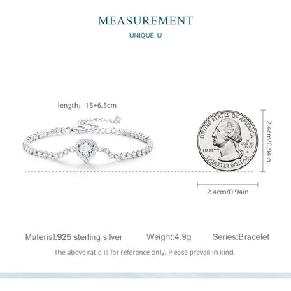Sparkling Zircon Bracelet