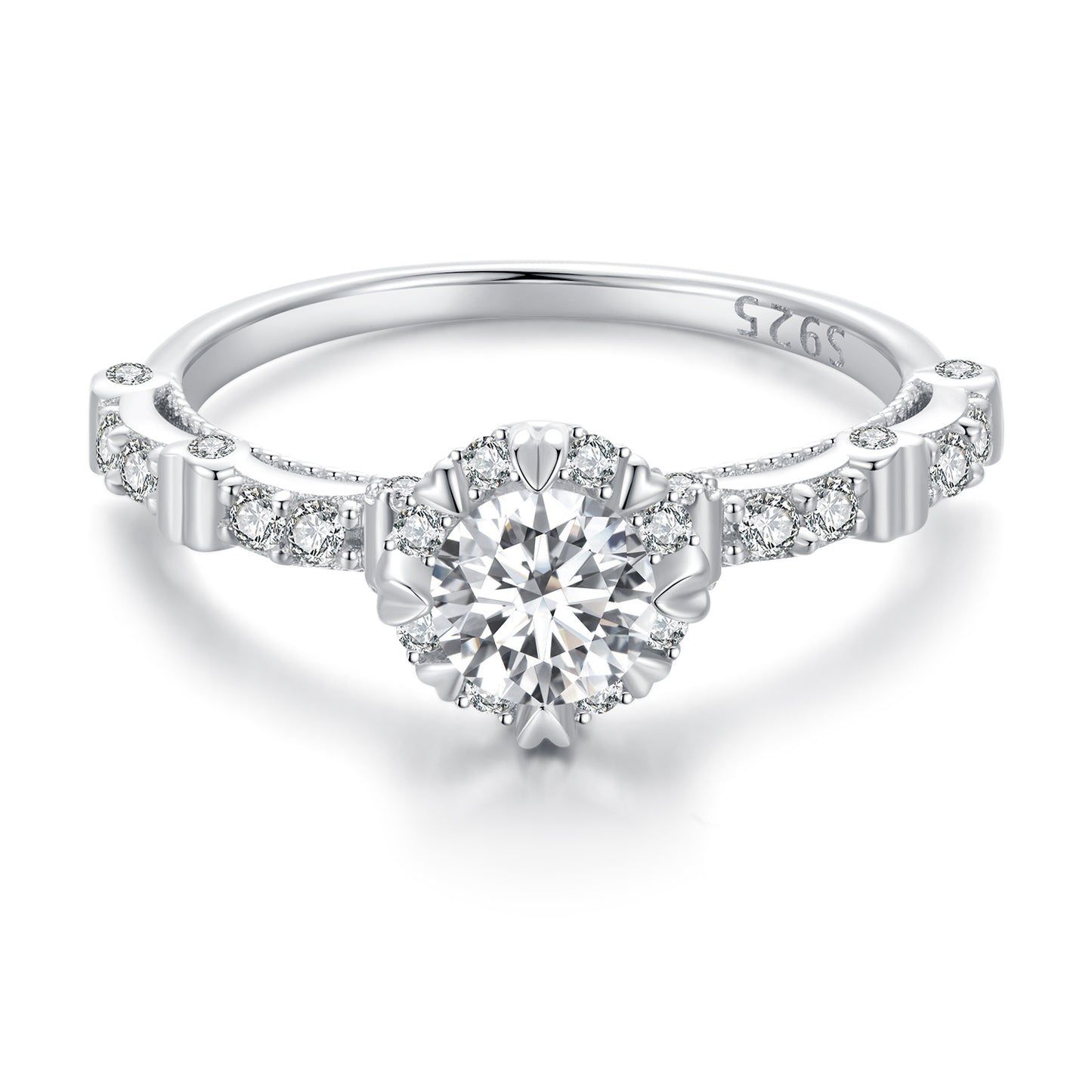 Exquisite Moissanite Ring