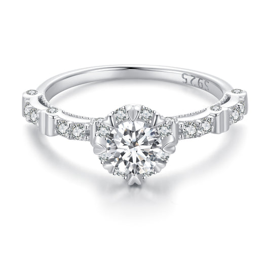 Exquisite Moissanite Ring