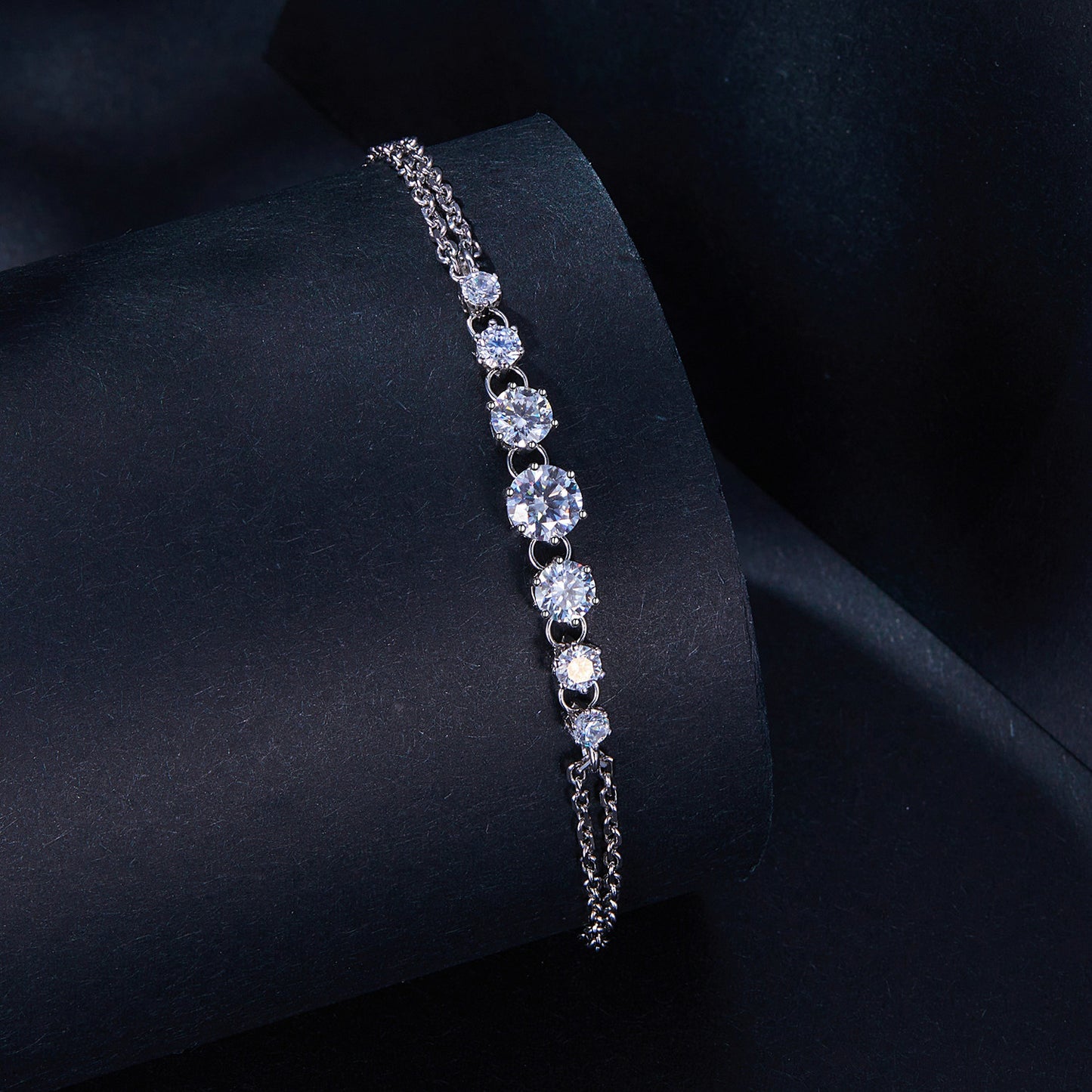 Signature Moissanite Bracelet