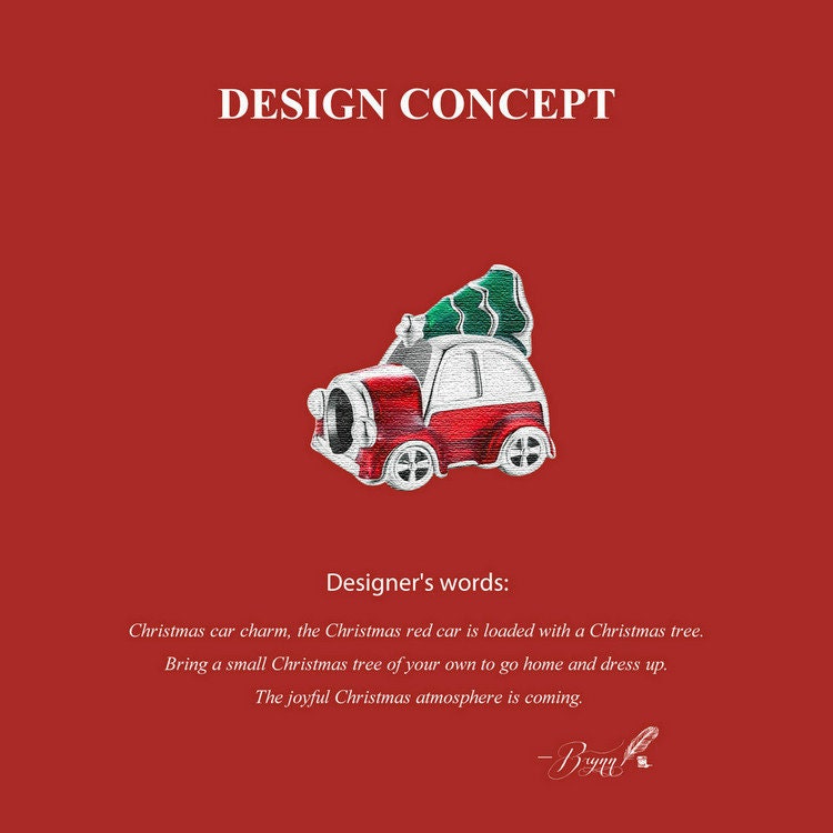 Christmas Car Charm