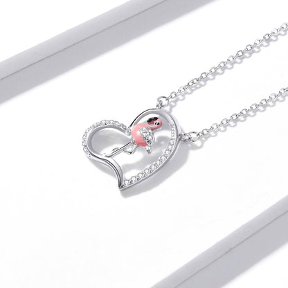 Flamingo Romance Necklace