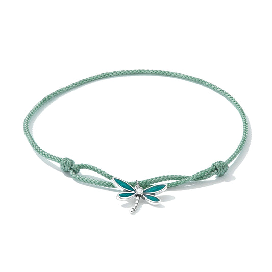 Summer Dragonfly Woven Bracelet