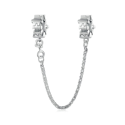 Jigsaws Safty Chain Charm
