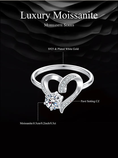 Eternal Love Moissanite Ring