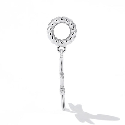 Dragonfly Key Pendant Charm