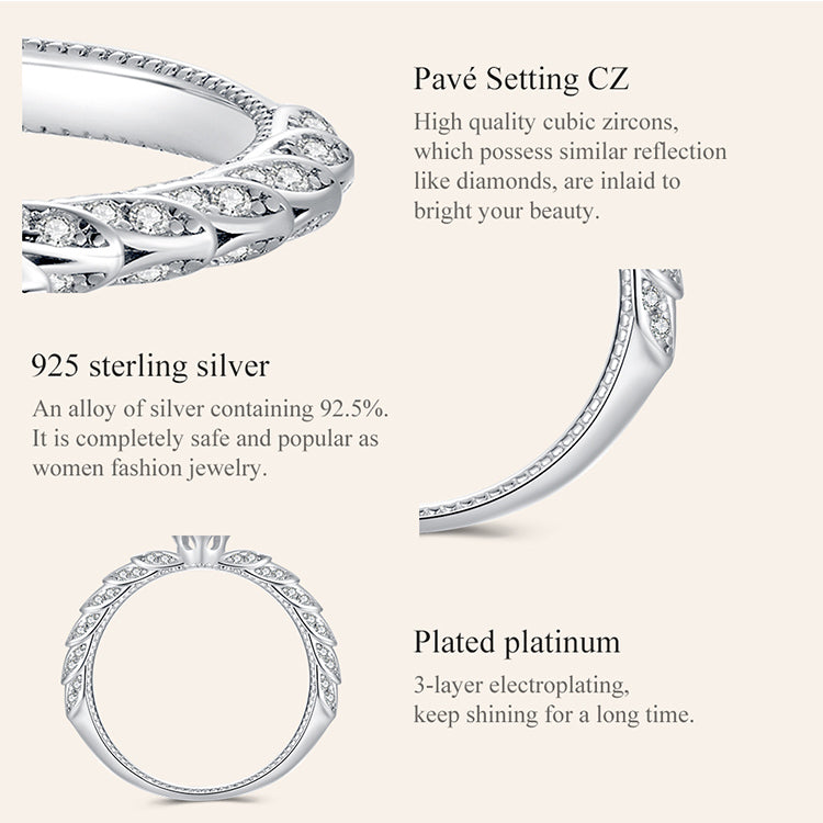 1 Carat Moissanite Ring