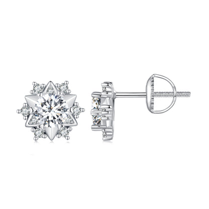 Dazzling Moissanite Studs