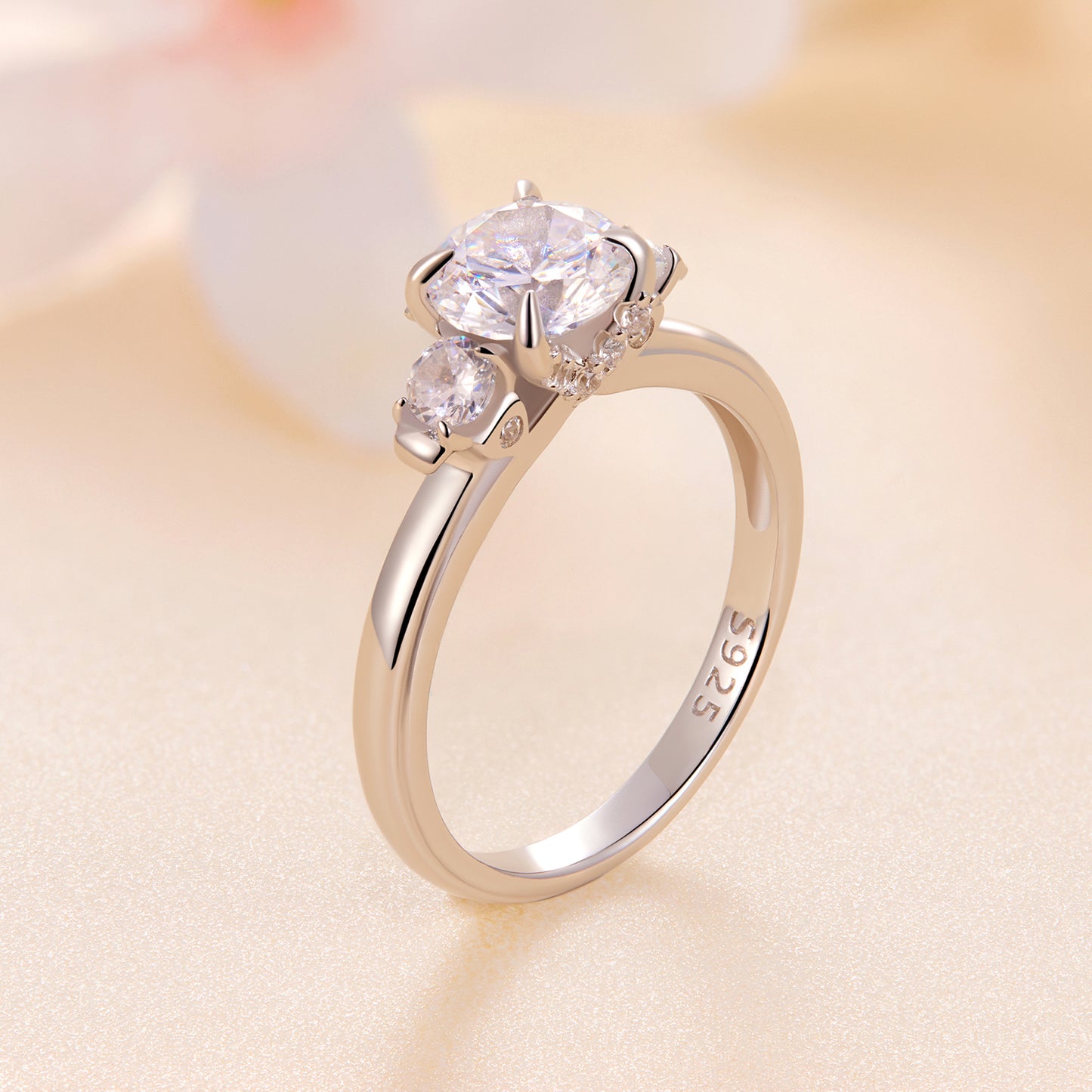 Exquisite Moissanite Ring
