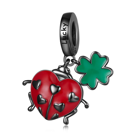 Ladybird Dangle Charm,