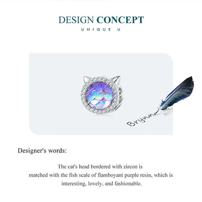 Cathead & Fish Scale Bead Charm