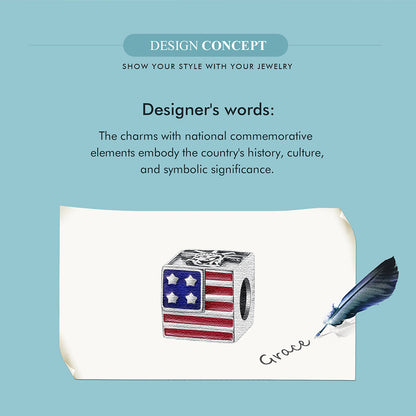 American Souvenir Charm