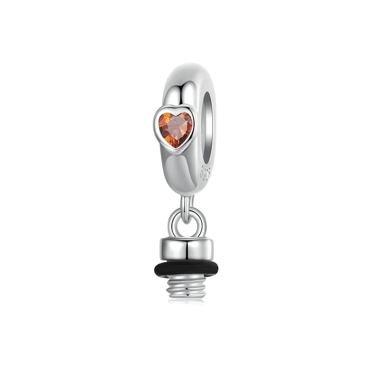Red Heart Pendant Charm