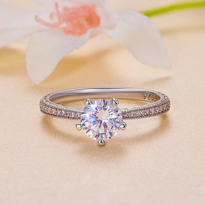 Eternal Heart Moissanite Ring