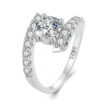 1 Carat Fashion Moissanite Ring