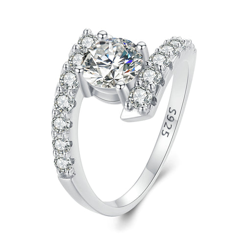 1 Carat Fashion Moissanite Ring