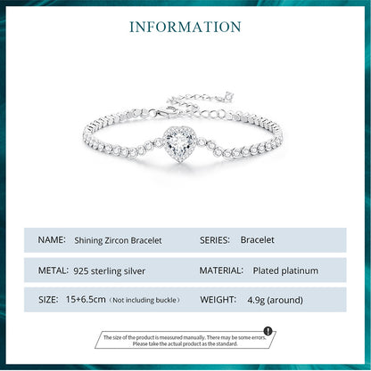Sparkling Zircon Bracelet