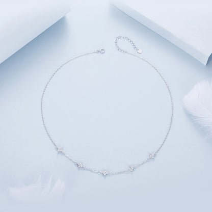 Clover and Stardust Necklace