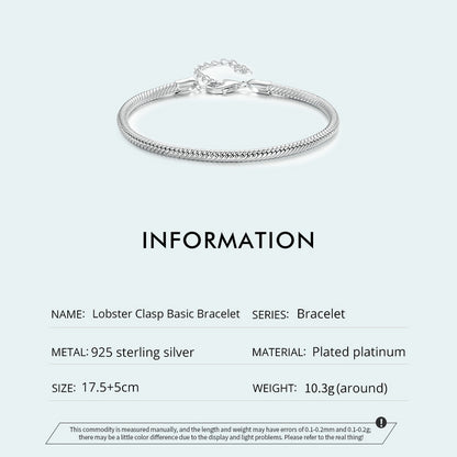 Lobster Clasp Basic Bracelet