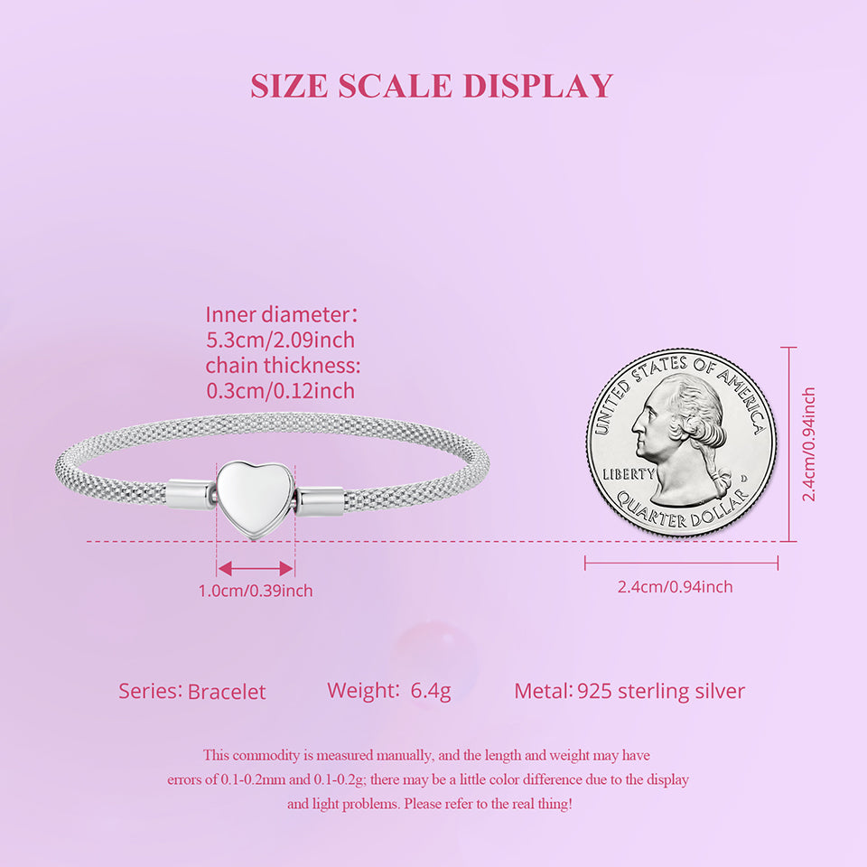 Heart Charm Basic Bracelet