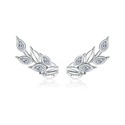 Gleaming Wheat Hoop Earrings