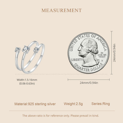 0.3 Carat Woven Moissanite Ring