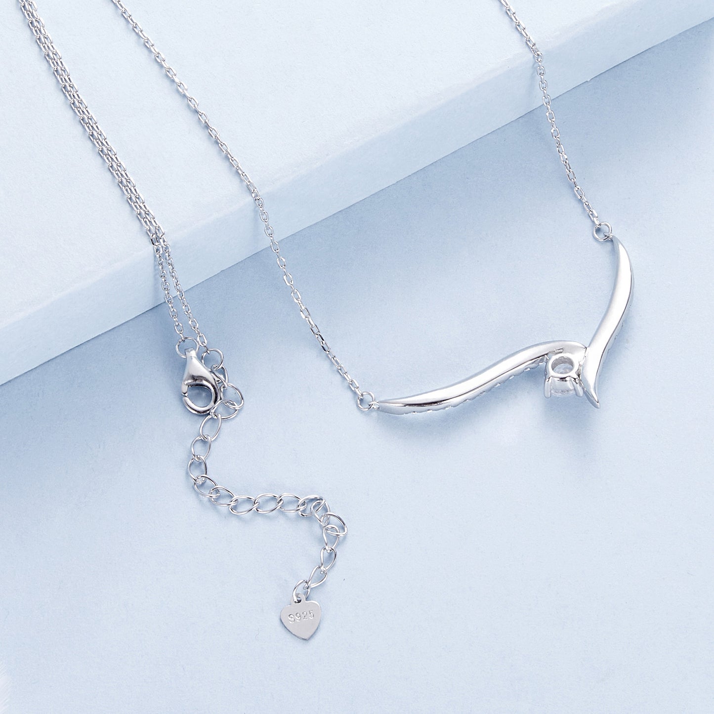 Minimalist Line Pendant Necklace