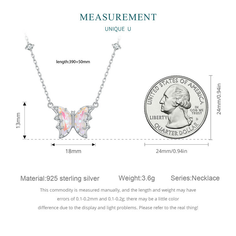 Butterfly Pendant Necklace