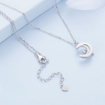 Lunar Butterfly Pendant Necklace