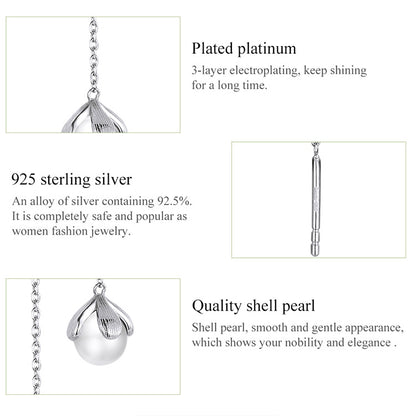 Floral Stamen Threader Earrings