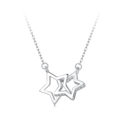 Dangling Star Light Necklace