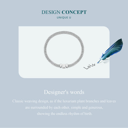 Braided Cord Bracelet