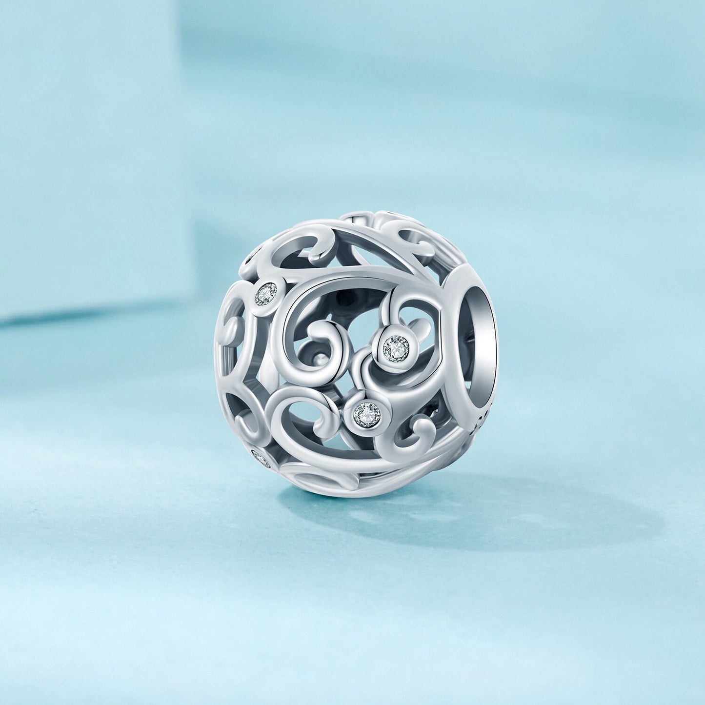 Scroll Texture Charm