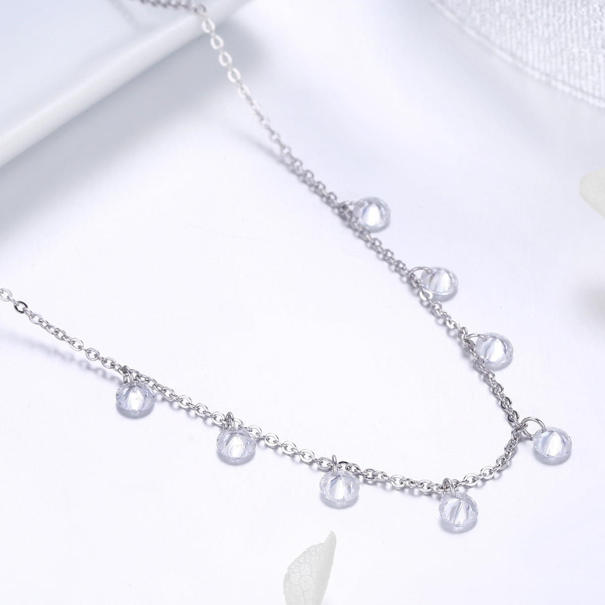 Simple Elegance Sterling Silver Necklace