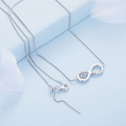 Infinite Heart Pendant Necklace