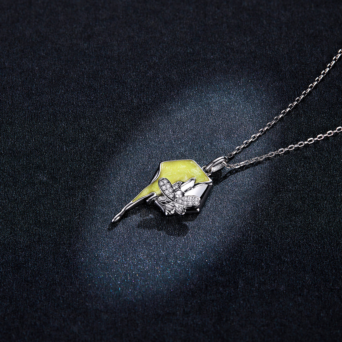 Radiant Honeycomb Necklace