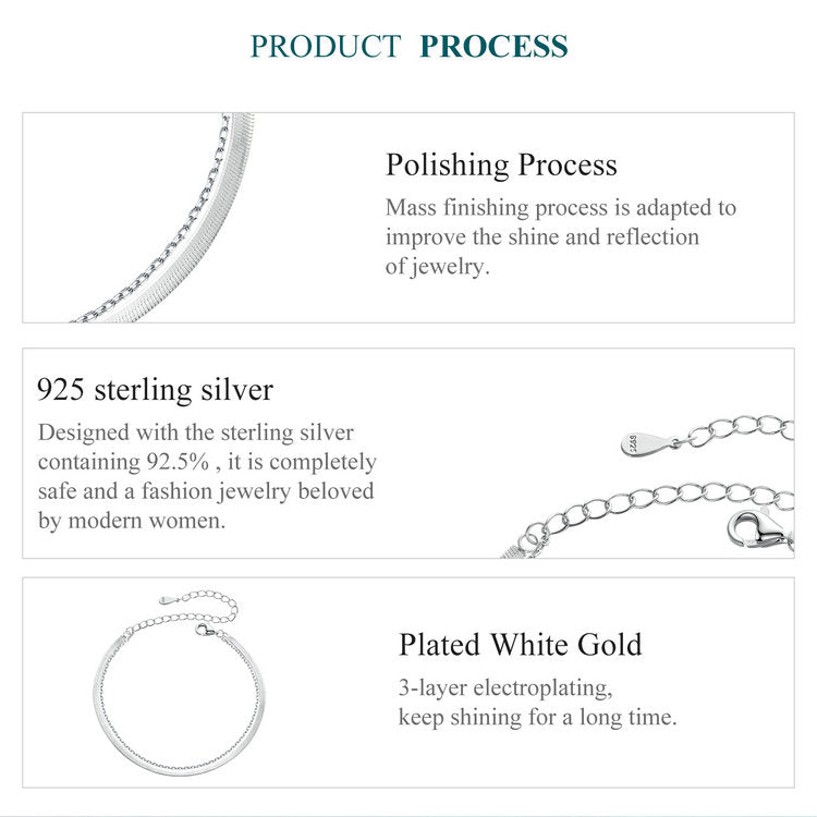 Delicate Double-Layer Bracelet